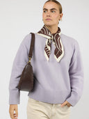 Bruine tas leo midi woven