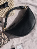 Zwarte tas leo mini