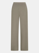 Wide leg ecru joggers