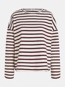 Gestreepte zachte sweater