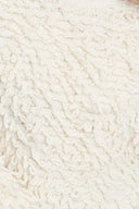 Beige bouclé trui