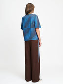 Blauw gestreept t-shirt tyra
