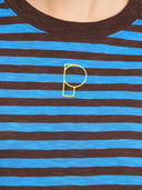 Blauw gestreept t-shirt tyra