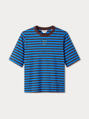 Blauw gestreept t-shirt tyra