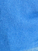 Blauwe wolmix spencer senna