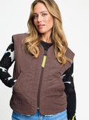 Creme reversible gilet gigi