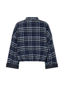 Geruite bomber jacket cidore