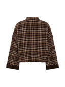 Geruite bomber jacket cidore