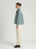 Groen gestreepte blouse tiziano