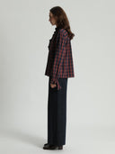 Rood geruite check blouse tito