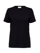 Zwart T-shirt essential ss o-neck