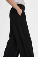 Zwarte pantalon tinni mw wide pant