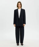 Donkerblauwe barrel pantalon rita