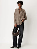 Geruite blouse cecily