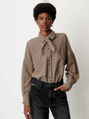 Geruite blouse cecily