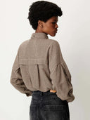 Geruite blouse cecily