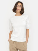 Gebreide knit srmarla ss o-neck