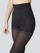Zwarte panty 40 denier anna control top