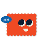 Cut-out card hey!