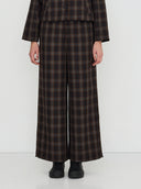 Geruite broek