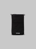 Zwart telefoontasje phone sacoche black tech sateen