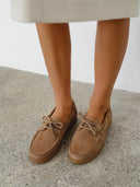 Bruine bootschoenen loui w