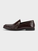Lakleren loafers brandi
