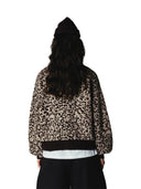 Vest met panterprint wbfen leo cardigan