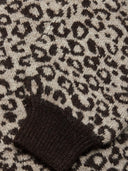 Vest met panterprint wbfen leo cardigan