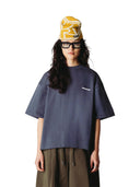 Oversized t-shirt met rugprint wbjuno tram tee