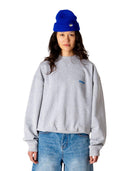 Lichtgrijze sweater wbcupe lion crew