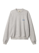 Lichtgrijze sweater wbcupe lion crew