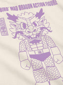 Oversized t-shirt met rugprint wbjuno action tee