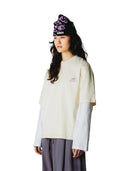 Oversized t-shirt met rugprint wbjuno action tee