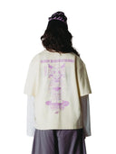 Oversized t-shirt met rugprint wbjuno action tee