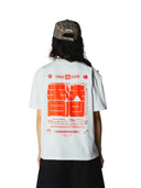 Wit t-shirt met rugprint wbbalo hk tee