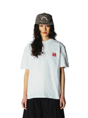 Wit t-shirt met rugprint wbbalo hk tee