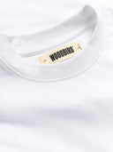 Wit t-shirt met opdruk wbjuno octo tee