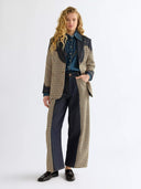 Geruite houndstooth blazer