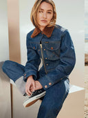 Denim super raw jacket
