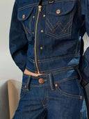 Denim super raw jacket